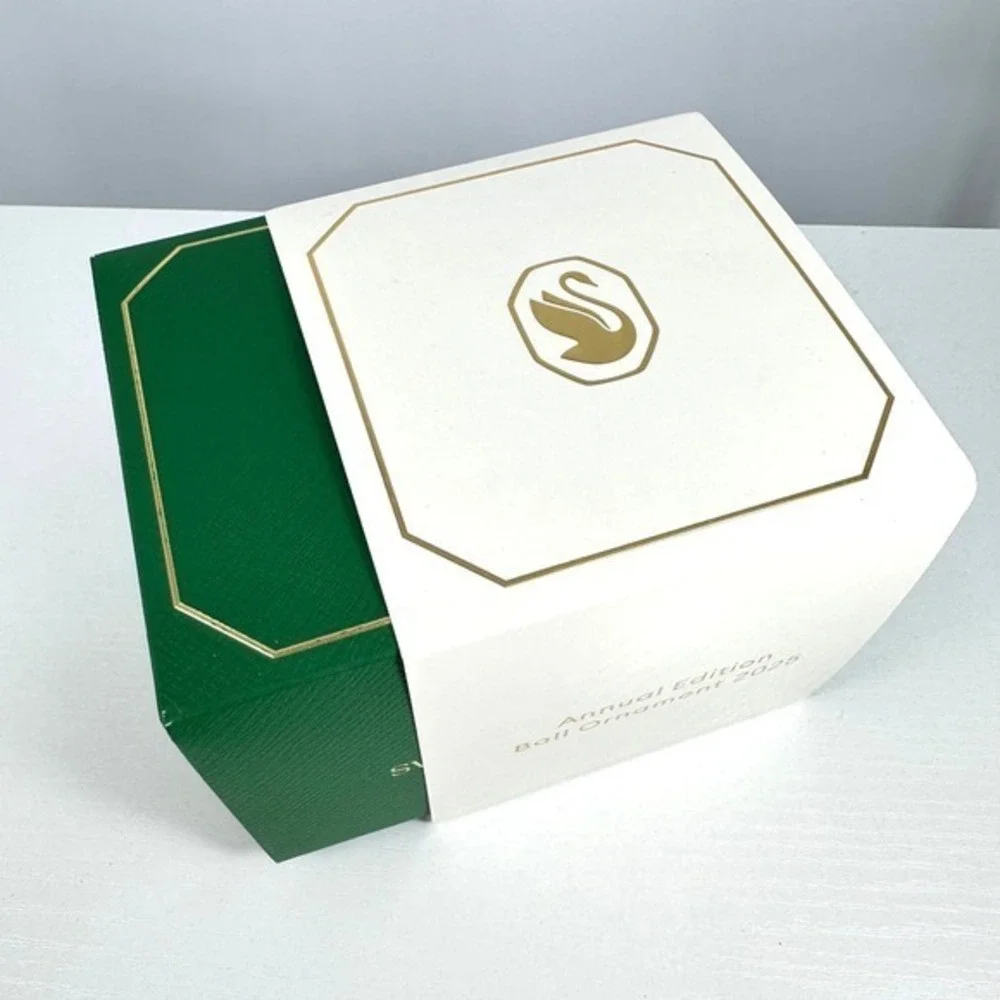 Swarovski Crystal Annual‎ Edition Ball Ornament Moon 2025 STUNNING